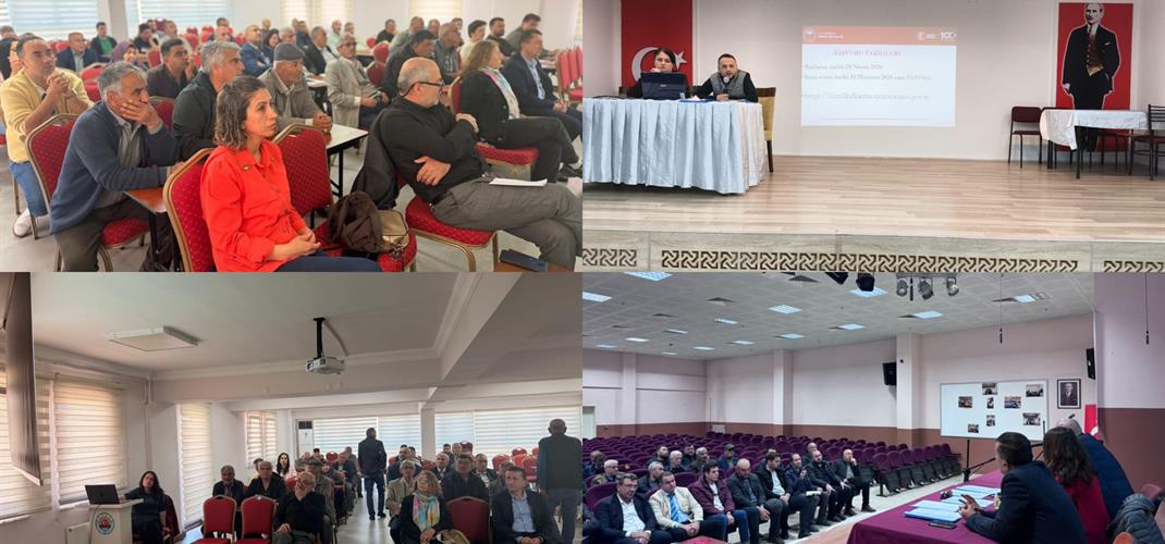 Kırsal Kalkınma Yatırımları ve Tasarruflu Sulama Sistemleri hibe bilgilendirme toplantılarımız devam ediyor.